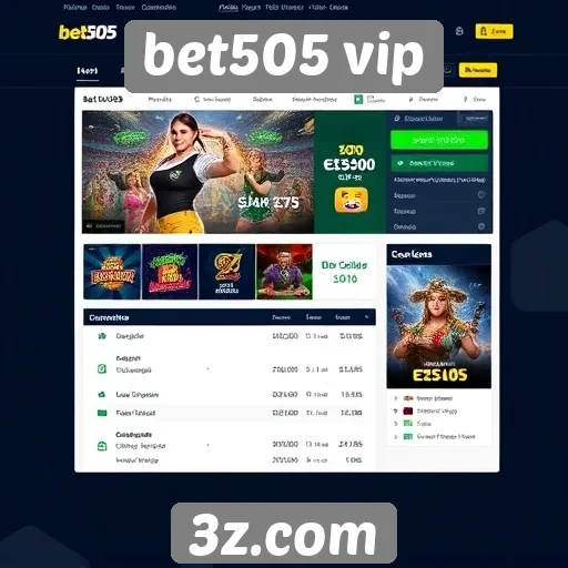 Avaliação da interface do usuário no site bet505 vip